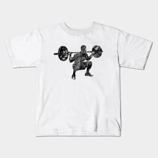 Male deadlift pick Kids T-Shirt